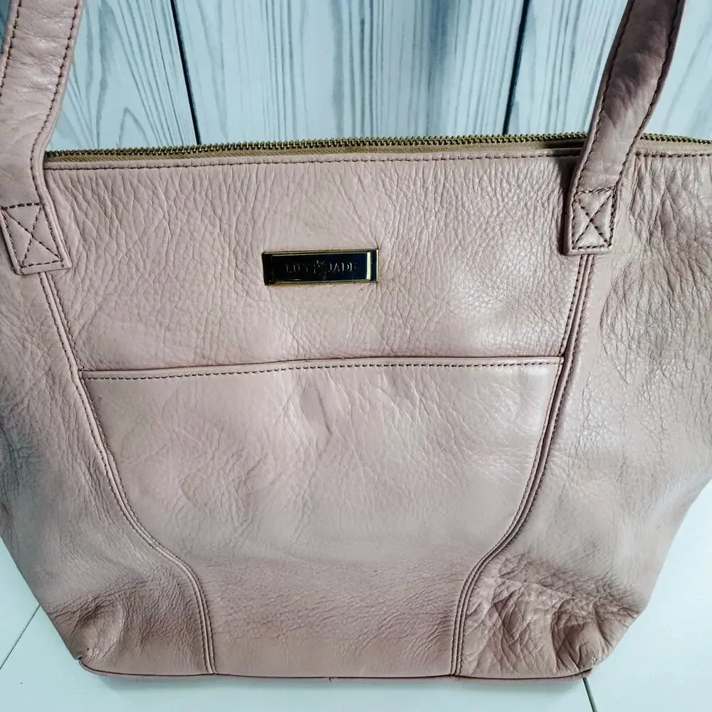 HTF Lily Jade Blush Lorie Diaper Bag Backpack Purse Tote ((READ)